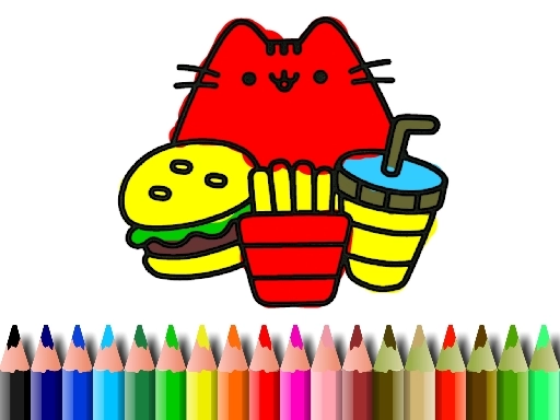 BTS Cute Cats Coloring
