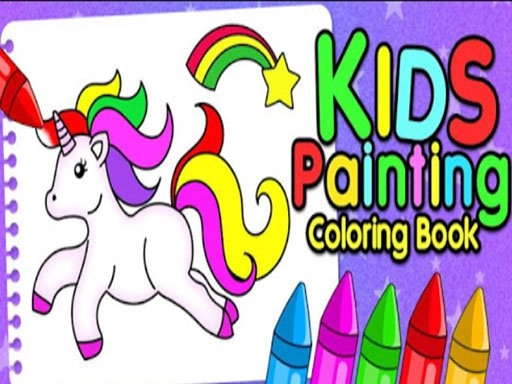 Kids Finger Painting Coloring