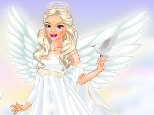 Sweet angel dress-up